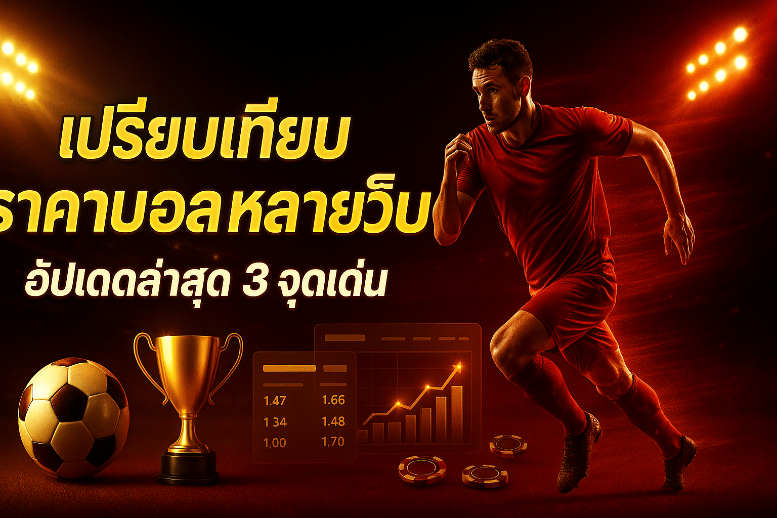 เปรียบเทียบ ราคาบอล